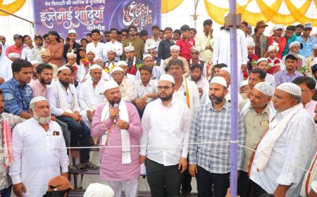 💍 “सामूहिक विवाहाची प्रेरणादायी परंपरा; नानेगावचा आदर्श राज्यभर गाजतोय!”