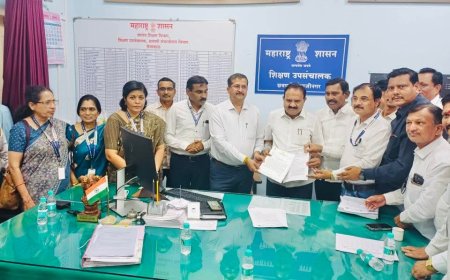 ‘त्या’ शिक्षकांना जुनी पेन्शन लागू करा; आमदार सतीष चव्हाण यांची उपसंचालकांकडे ठाम मागणी