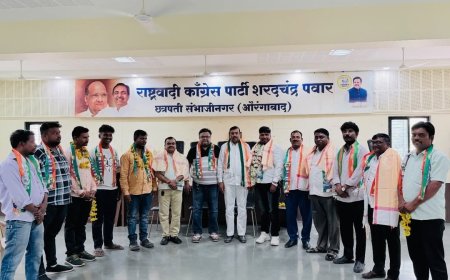 ‘दलित पँथर’चा मोठा झटका; Sharad Pawar गटात दमदार एंट्री –  राष्ट्रवादीची ताकद वाढली!