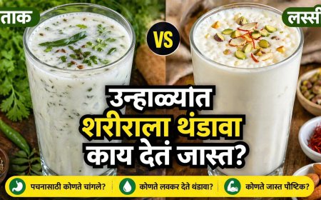 “उन्हाळ्यात शरीराला पटकन थंडावा कोण देतं? ताक की लस्सी – जाणून घ्या योग्य पर्याय!”