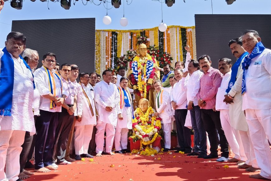 ‘समतेचा जागर, विचारांना अभिवादन’ – काँग्रेसतर्फे डॉ. बाबासाहेब आंबेडकर जयंती उत्साहात साजरी