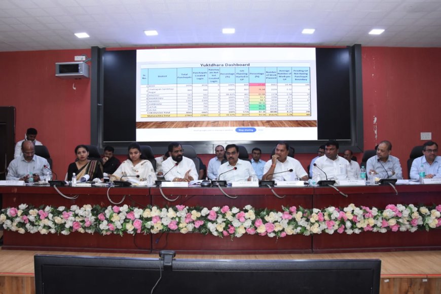 रोहियोचे अपूर्ण कामे समन्वय आणि गतिशीलतेने पूर्ण करा -मंत्री भरत गोगावले.