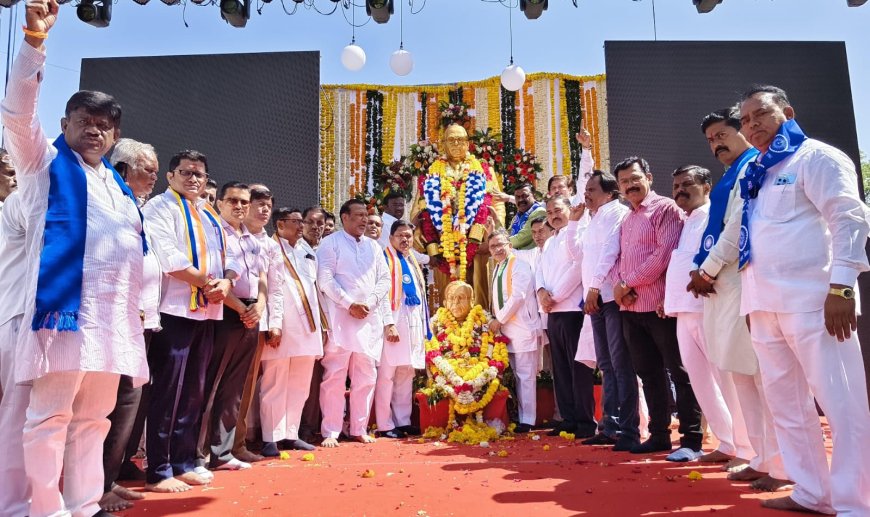 ‘समतेचा जागर, विचारांना अभिवादन’ – काँग्रेसतर्फे डॉ. बाबासाहेब आंबेडकर जयंती उत्साहात साजरी