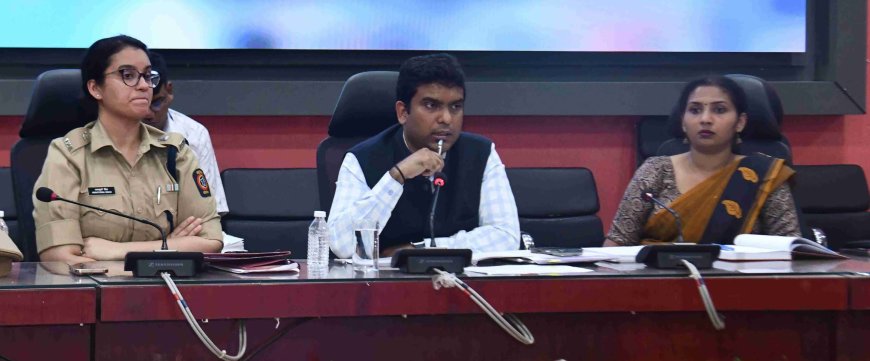 उष्णतेच्या लाटेबाबत जनजागृती करा-जिल्हाधिकारी विनय गौडा जी.सी.!संपर्क समन्वय योजना तयार करुन आपत्ती निवारणासाठी सज्ज राहण्याचे निर्देश