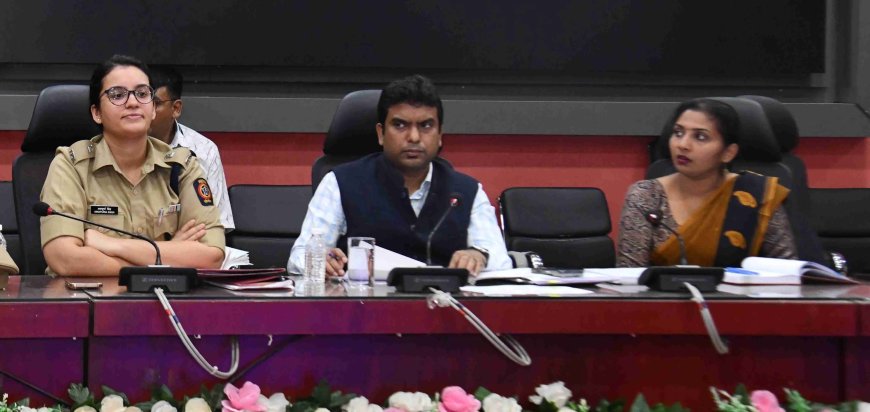 उष्णतेच्या लाटेबाबत जनजागृती करा-जिल्हाधिकारी विनय गौडा जी.सी.!संपर्क समन्वय योजना तयार करुन आपत्ती निवारणासाठी सज्ज राहण्याचे निर्देश