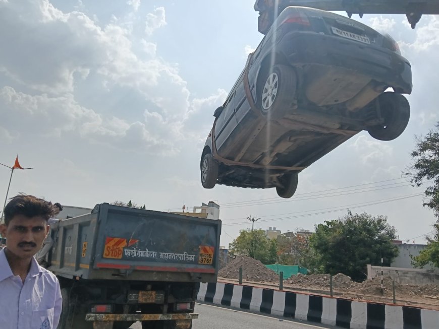 बेवारस वाहनांविरुद्ध मनपाची धडक कारवाई; दोन दिवसांत 27 वाहने जप्त