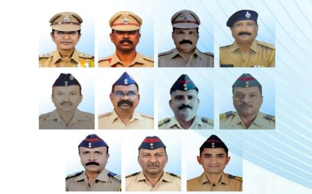महाराष्ट्र दिनी 11 पोलीस अधिकारी-अंमलदारांना महासंचालक पदक जाहीर; उद्या सन्मान सोहळा