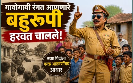“गावोगावी रंगत आणणारे बहुरूपी हरवत चालले; नव्या पिढीला फक्त आठवणींचाच आधार”