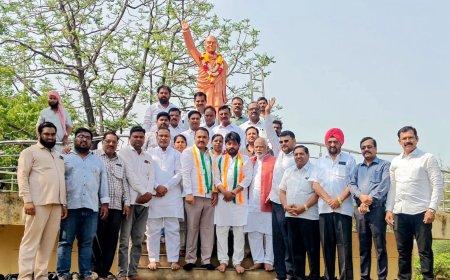 राजीव गांधी यांच्या पुण्यतिथीनिमित्त काँग्रेसकडून अभिवादन