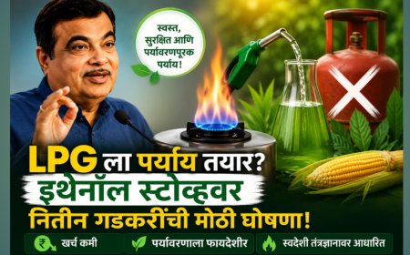 LPG ला पर्याय तयार?; इथेनॉल स्टोव्हवर नितीन गडकरींची मोठी घोषणा