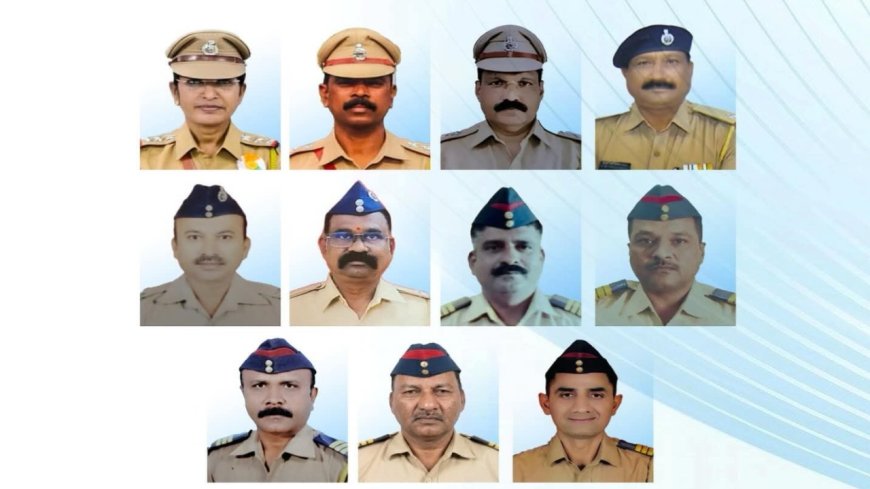 महाराष्ट्र दिनी 11 पोलीस अधिकारी-अंमलदारांना महासंचालक पदक जाहीर; उद्या सन्मान सोहळा