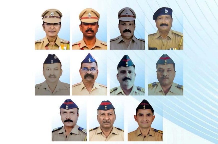 महाराष्ट्र दिनी 11 पोलीस अधिकारी-अंमलदारांना महासंचालक पदक जाहीर; उद्या सन्मान सोहळा