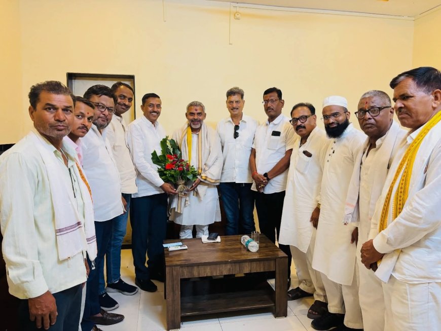 छत्रपती संभाजीनगरात ओबीसी सेलला नवे बळ! राजा राजापूरकर यांच्या हस्ते पदाधिकाऱ्यांच्या नियुक्त्या
