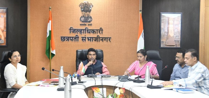 जलसंधारणाची कामे पावसाळ्यापूर्वी पूर्ण करा-जिल्हाधिकारी विनय गौडा जी.सी.