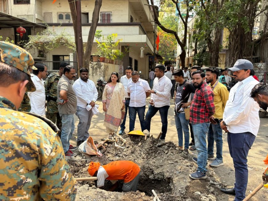 उस्मानपुरा मोरया चौक परिसरातील ४२ अनधिकृत नळ जोडण्या खंडित