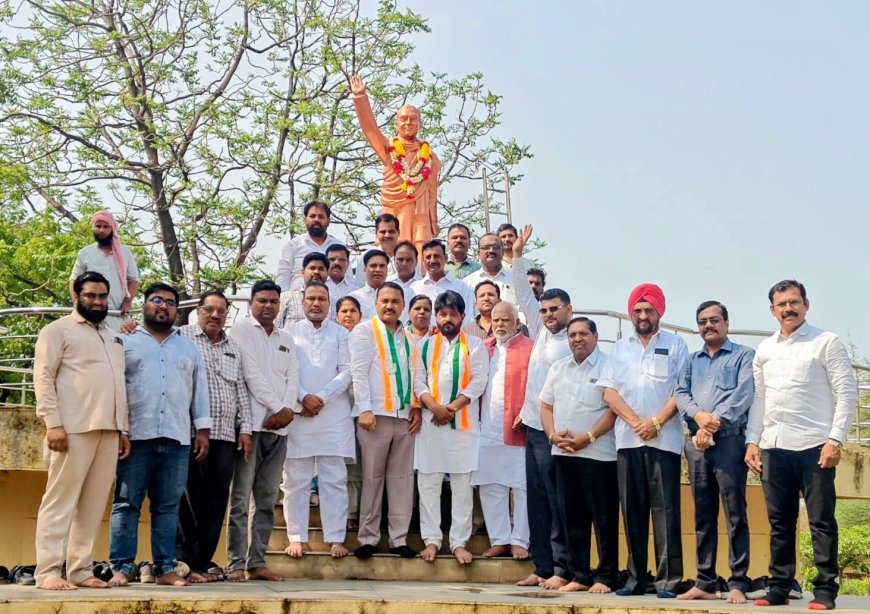 राजीव गांधी यांच्या पुण्यतिथीनिमित्त काँग्रेसकडून अभिवादन