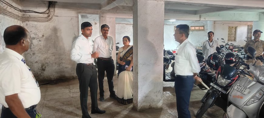 महापालिका मुख्यालय होणार स्वच्छ व शिस्तबद्ध; रिकाम्या जागांचा नियोजनबद्ध वापर करा – आयुक्त अमोल येडगे