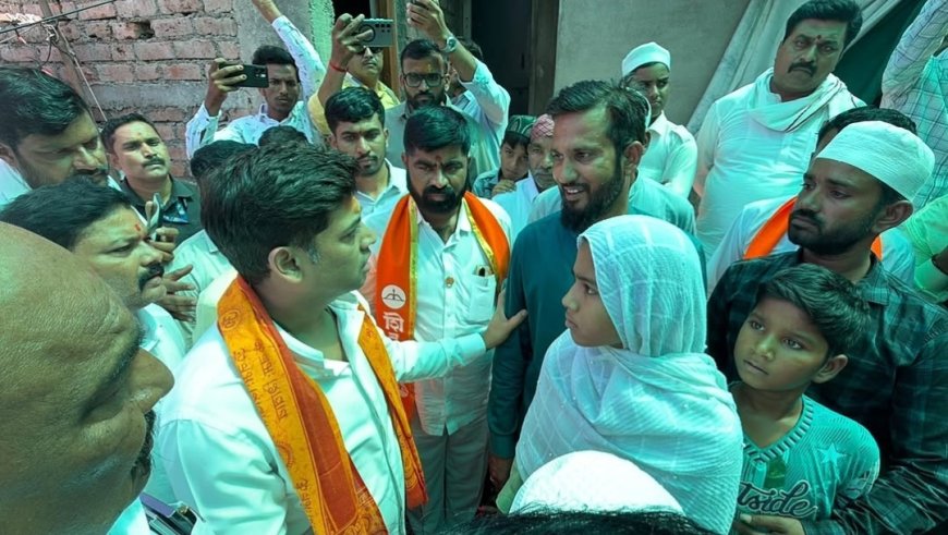 “धर्म नाही, माणुसकी मोठी!” — रसूल बाबांच्या कुटुंबासाठी धावले खासदार डॉ. श्रीकांत शिंदे