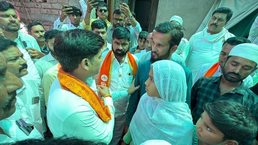 “धर्म नाही, माणुसकी मोठी!” — रसूल बाबांच्या कुटुंबासाठी धावले खासदार डॉ. श्रीकांत शिंदे