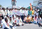 गंगापूरमध्ये महाविकास आघाडीचा एल्गार; शेतकरी, विद्यार्थी आणि सर्वसामान्यांच्या प्रश्नांसाठी तीव्र आंदोलन