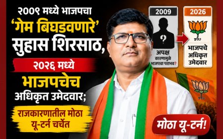 "२००९ मध्ये भाजपचा ‘गेम बिघडवणारे’ सुहास शिरसाठ, २०२६ मध्ये भाजपचेच अधिकृत उमेदवार; राजकारणातील मोठा यू-टर्न चर्चेत"