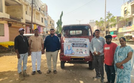 पाणीटंचाईत वंचित बहुजन आघाडीचा दिलासा; आजपासून शहरभर मोफत पाणी वाटप सुरू! नागरिकांनी लाभ घ्यावा; वंचित बहुजन आघाडीचे आवाहन