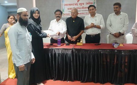‘सेल्फ-स्टडी’वर घवघवीत यश; जायन्ट्स ग्रुपतर्फे मनपा शाळांतील गुणवंतांचा भव्य सत्कार
