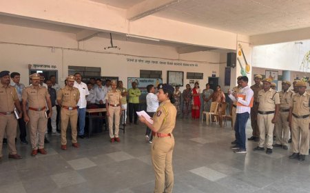 NEET परीक्षेसाठी ग्रामीण पोलिसांचा चोख बंदोबस्त; ड्रोनद्वारे ठेवली जाणार नजर