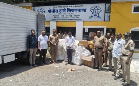 झाल्टा फाट्यावर अन्न-औषध प्रशासनाचा मोठा छापा; तब्बल ₹12.27 लाखांचा प्रतिबंधित गुटखा जप्त!