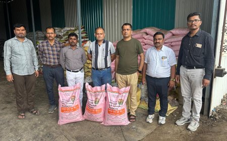 छत्रपती संभाजीनगरात बोगस खतांचा मोठा भंडाफोड! भरारी पथकाची धडक कारवाई; लाखोंचा साठा जप्त, गुन्हा दाखल