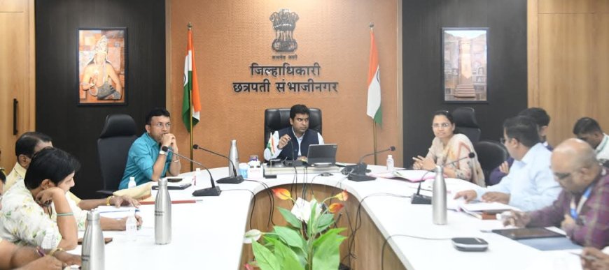'हरित महाराष्ट्र' मिशनला गती; जिल्ह्यात २१,९४० हेक्टरवर २.४४ कोटी वृक्ष लागवडीचे उद्दिष्ट;  जिल्हाधिकारी विनय गौडा यांचे निर्देश