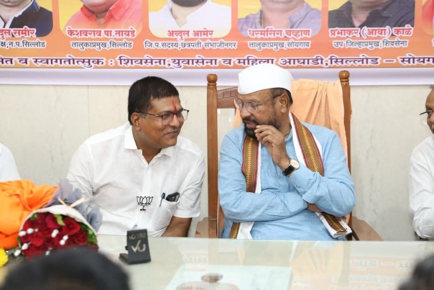 सिल्लोड- सोयगावातील प्रत्येक मत सुहास शिरसाठ यांनाच; अब्दुल सत्तार यांचा विजयाचा विश्वास