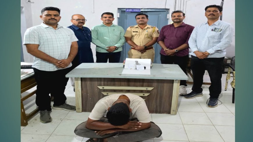 भेंडाळा फाट्यावर गावठी कट्ट्यासह युवक जेरबंद; ग्रामीण पोलिसांची धडाकेबाज कारवाई