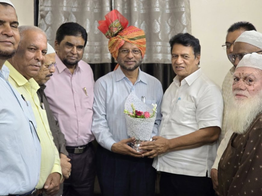 "सेवानिवृत्तीनंतरही संस्थेचा विश्वास कायम; डॉ. शेख हारून बशीर शैक्षणिक सल्लागारपदी"