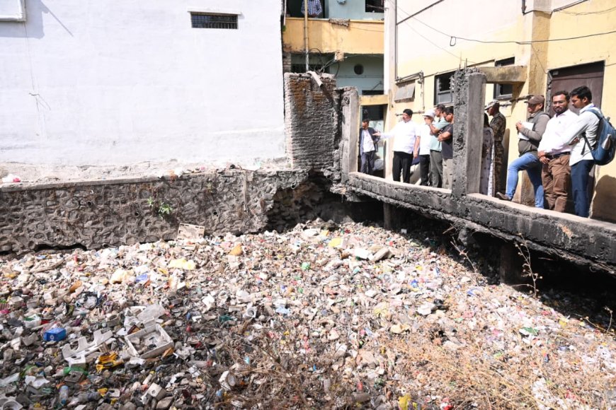 पावसाळ्यापूर्वी नालेसफाईची कामे वेळेत पूर्ण करा; स्थायी समिती सभापती अनिल मकरिये यांचे निर्देश