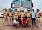 फुलंब्री पोलिसांची मोठी कारवाई; कत्तलीसाठी नेण्यात येणाऱ्या २७ गोवंश जनावरांची सुटका, ₹३१.५० लाखांचा मुद्देमाल जप्त