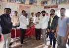 अंभई जिल्हा परिषद केंद्रीय प्राथमिक शाळेत नव्याने रुजू झालेल्या शिक्षकांचे स्वागत