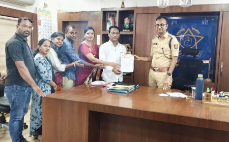 13 वर्षीय अल्पवयीनवरील अत्याचार प्रकरणात जलद तपासाची मागणी; शिवसेना भारतीय कामगार संघटनेचे पोलीस अधीक्षकांना निवेदन