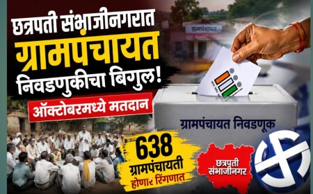 छत्रपती संभाजीनगर : ग्रामपंचायत निवडणुकांची तयारी वेगात; 638 ग्रामपंचायतींसाठी मतदानाची शक्यता