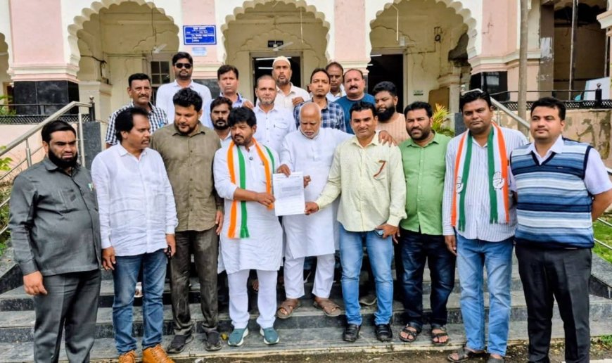 "आ. साजिद खान पठाण यांना जीवे मारण्याची धमकी! काँग्रेसची 'Y+' सुरक्षेची जोरदार मागणी"