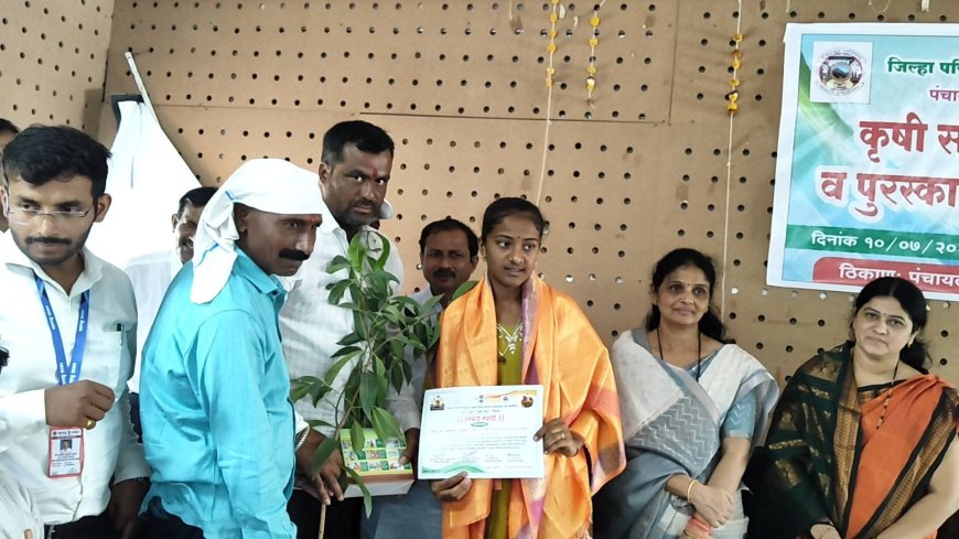 सिल्लोड पंचायत समितीत कृषी सप्ताहाचा दिमाखात समारोप; प्रगत शेतकरी व विद्यार्थ्यांचा सन्मान