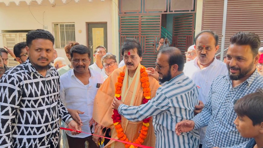 चेतनानगर, सईदा कॉलनी व हरीओमनगरला विकासाची नवी वाट; आमदार प्रदीप जैस्वाल यांच्या हस्ते १ कोटींच्या सिमेंट काँक्रीट रस्त्यांचे लोकार्पण