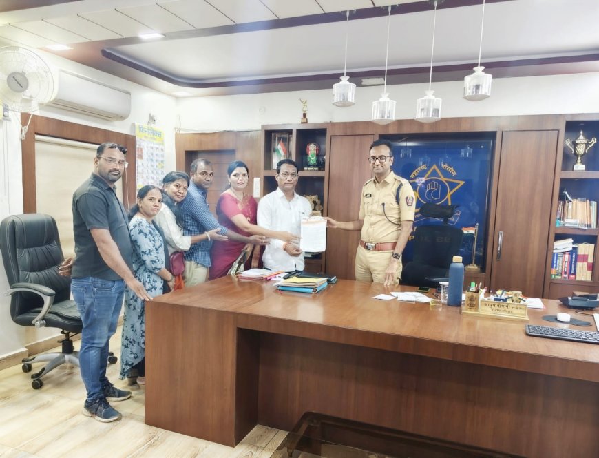 13 वर्षीय अल्पवयीनवरील अत्याचार प्रकरणात जलद तपासाची मागणी; शिवसेना भारतीय कामगार संघटनेचे पोलीस अधीक्षकांना निवेदन