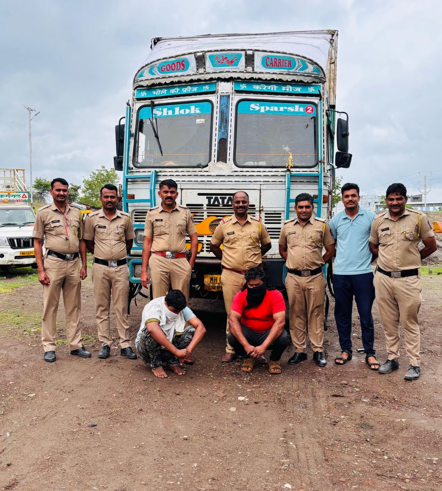 फुलंब्री पोलिसांची मोठी कारवाई; कत्तलीसाठी नेण्यात येणाऱ्या २७ गोवंश जनावरांची सुटका, ₹३१.५० लाखांचा मुद्देमाल जप्त