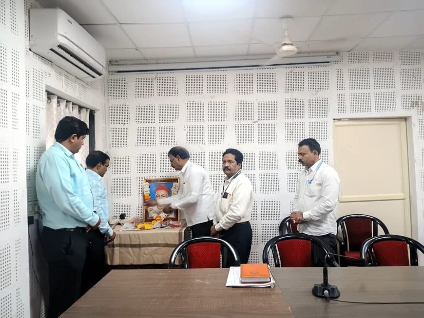 जिल्हा परिषदेत लोकमान्य बाळ गंगाधर टिळकांची 170 वी जयंती उत्साहात साजरी