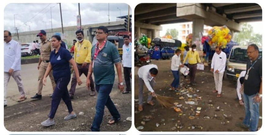 मिन्नू पी.एम. यांच्या नेतृत्वाखाली धाकटी पंढरपूरात भव्य स्वच्छता मोहीम; १,००० कर्मचाऱ्यांचा सहभाग