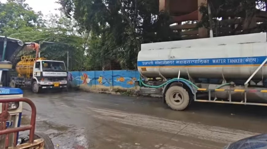 मराठवाड्यात पावसाळ्यातही टँकरची धावपळ; २५६ गावांना ४२८ टँकरद्वारे पाणीपुरवठा, संभाजीनगर जिल्हा अव्वल