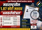 महाराष्ट्रातील 1.87 कोटी मतदार ‘अनकलेक्टेबल’; 33.94 लाख मृत, 71.95 लाख कायमस्वरूपी स्थलांतरित