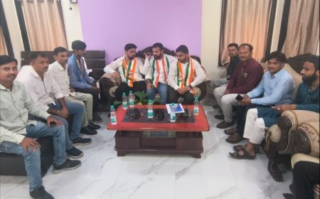सिल्लोड तालुका NSUI ची कार्यकारिणी बैठक उत्साहात; विद्यार्थ्यांच्या विविध प्रश्नांवर सखोल चर्चा