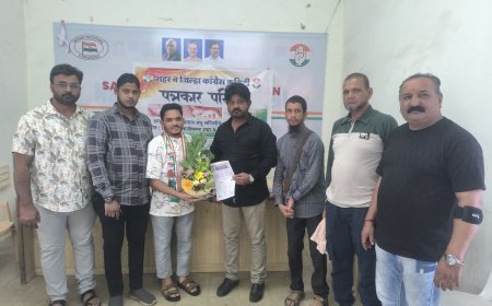 काँग्रेस दिव्यांग सेलच्या औरंगाबाद मध्यवर्ती विधानसभा अध्यक्षपदी शेख रबीब यांची नियुक्ती